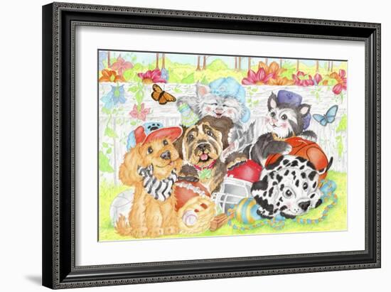 Superstars-Karen Middleton-Framed Giclee Print