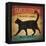 Superstition Black Label Whiskey Cat-Ryan Fowler-Framed Stretched Canvas