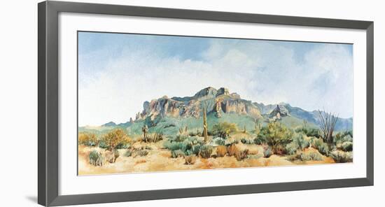 Superstition Mountain-Charlotte Klingler-Framed Art Print