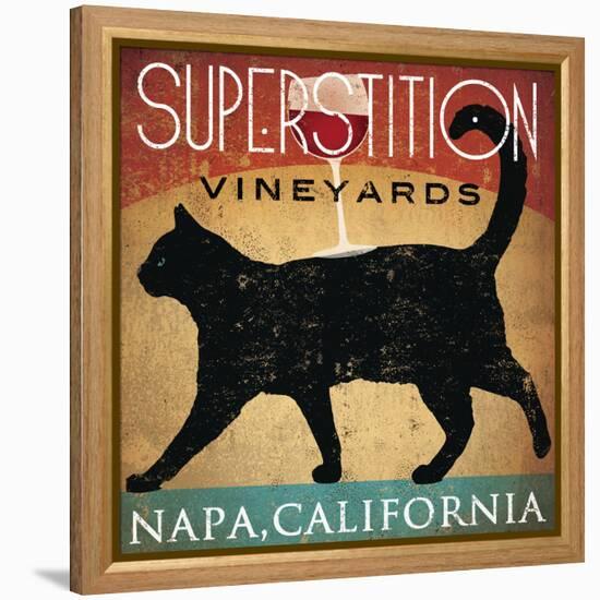 Superstition Vineyards Cat-Ryan Fowler-Framed Stretched Canvas