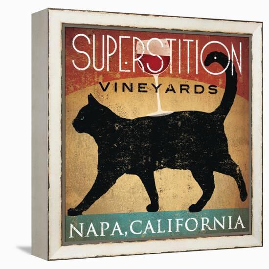 Superstition Vineyards Cat-Ryan Fowler-Framed Stretched Canvas