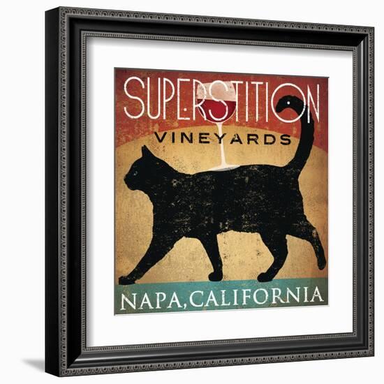 Superstition Vineyards Cat-Ryan Fowler-Framed Art Print