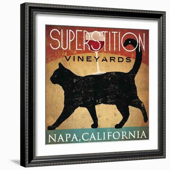 Superstition Vineyards Cat-Ryan Fowler-Framed Premium Giclee Print