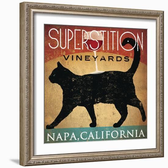 Superstition Vineyards Cat-Ryan Fowler-Framed Art Print