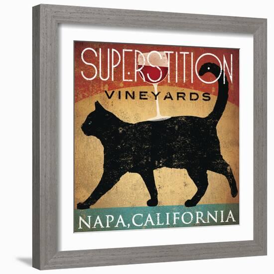 Superstition Vineyards Cat-Ryan Fowler-Framed Art Print