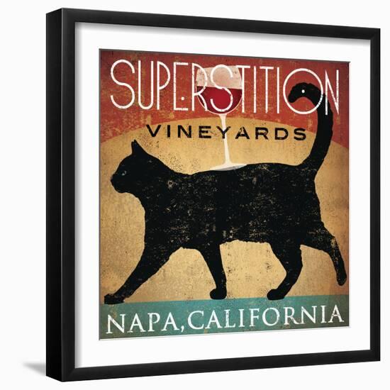 Superstition Vineyards Cat-Ryan Fowler-Framed Art Print