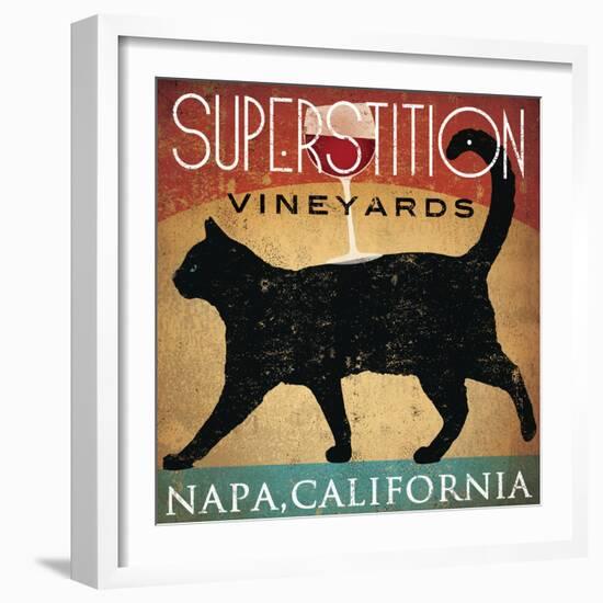 Superstition Vineyards Cat-Ryan Fowler-Framed Art Print