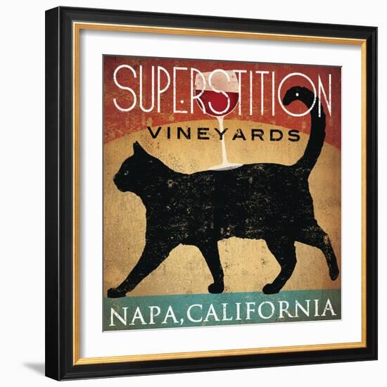 Superstition Vineyards Cat-Ryan Fowler-Framed Art Print