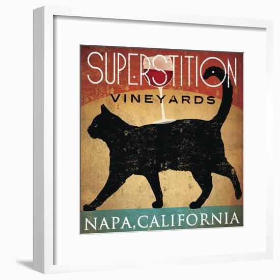 Superstition Vineyards Cat-Ryan Fowler-Framed Art Print