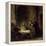 Supper at Emmaus-Rembrandt van Rijn-Framed Premier Image Canvas