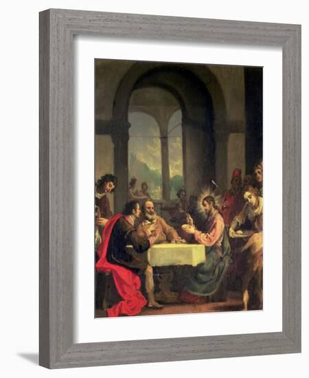 Supper at Emmaus-Alessandro Allori-Framed Giclee Print