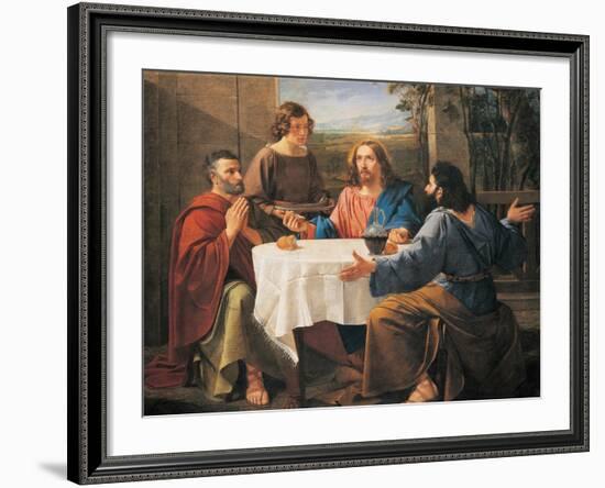 Supper at Emmaus-null-Framed Giclee Print