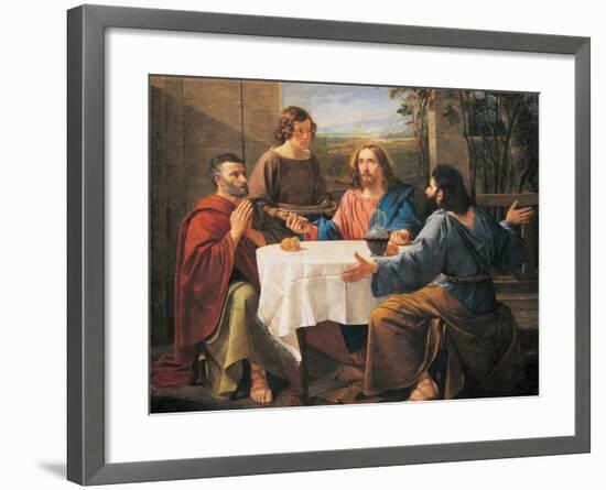 Supper at Emmaus-null-Framed Giclee Print