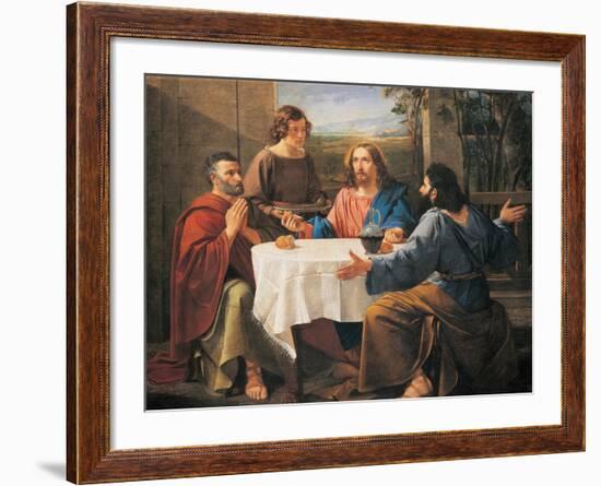 Supper at Emmaus-null-Framed Giclee Print