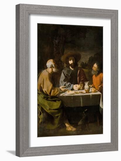 Supper at Emmaus-Francisco de Zurbarán-Framed Giclee Print