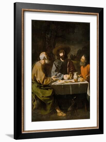 Supper at Emmaus-Francisco de Zurbarán-Framed Giclee Print