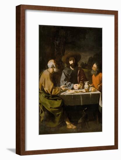 Supper at Emmaus-Francisco de Zurbarán-Framed Giclee Print