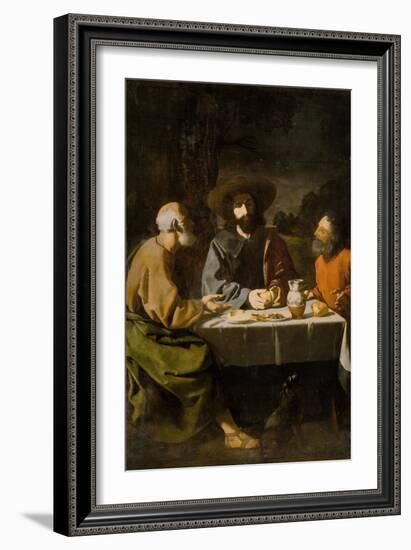 Supper at Emmaus-Francisco de Zurbarán-Framed Giclee Print