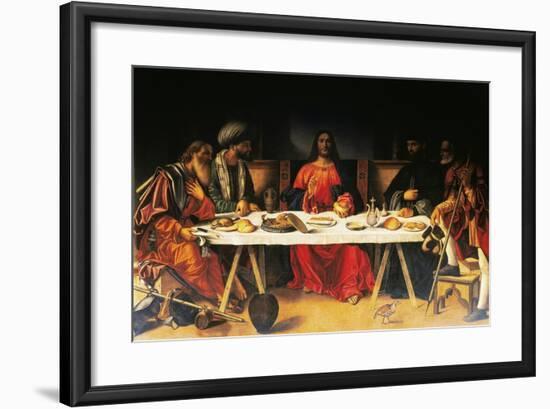 Supper at Emmaus-Giovanni Bellini-Framed Giclee Print