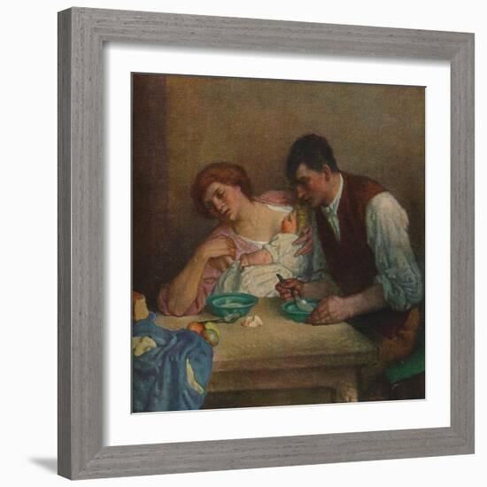 Supper Time, 1905, (1906)-William Strang-Framed Giclee Print
