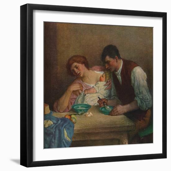 Supper Time, 1905, (1906)-William Strang-Framed Giclee Print