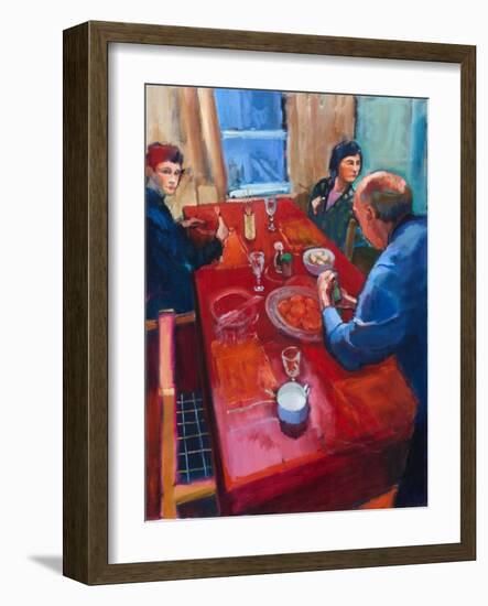 Supper-Marco Cazzulini-Framed Giclee Print