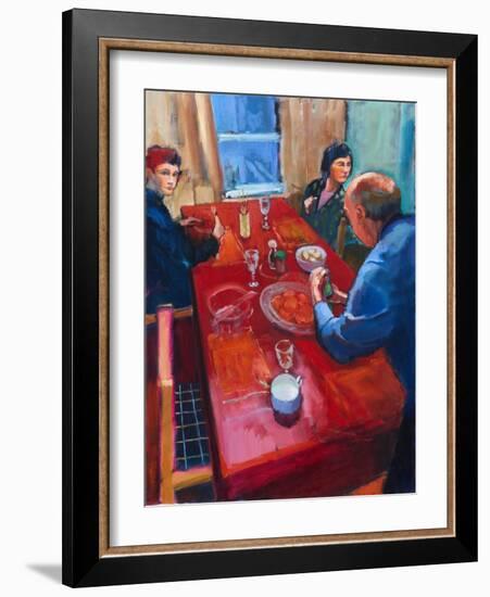 Supper-Marco Cazzulini-Framed Giclee Print