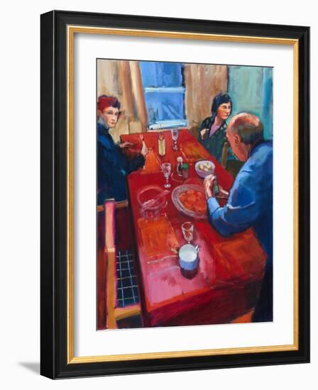 Supper-Marco Cazzulini-Framed Giclee Print