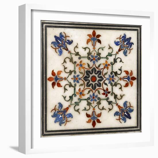 Support, carreau-null-Framed Giclee Print