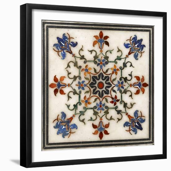 Support, carreau-null-Framed Giclee Print