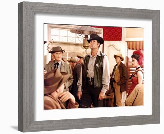 Support Your Local Sheriff, James Garner, 1969-null-Framed Photo