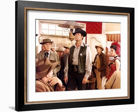 Support Your Local Sheriff, James Garner, 1969-null-Framed Photo