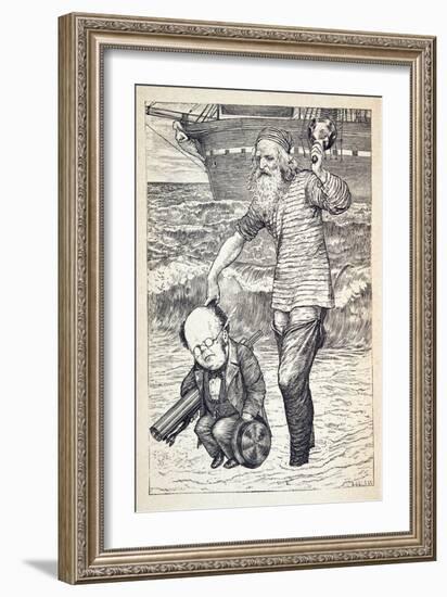 Supporting Each Man on the Top of the Tide'-Henry Holiday-Framed Giclee Print