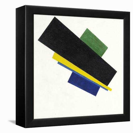 Suprematism, 18Th Construction. Peinture De Kasimir Severinovich Malevitch (Malevich, Malevic) (187-Kazimir Severinovich Malevich-Framed Premier Image Canvas