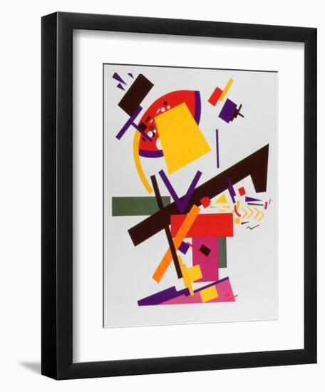 Suprematismo-Kasimir Malevich-Framed Art Print