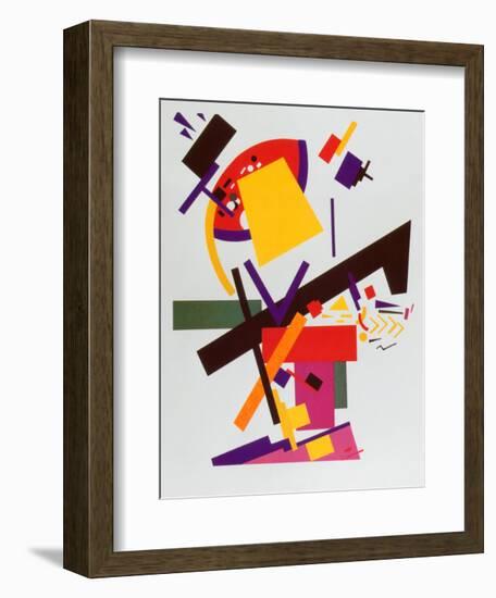 Suprematismo-Kasimir Malevich-Framed Art Print