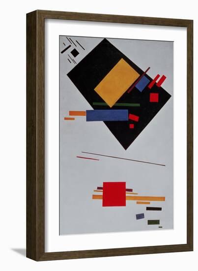 Suprematist Composition, 1915-Kasimir Malevich-Framed Giclee Print