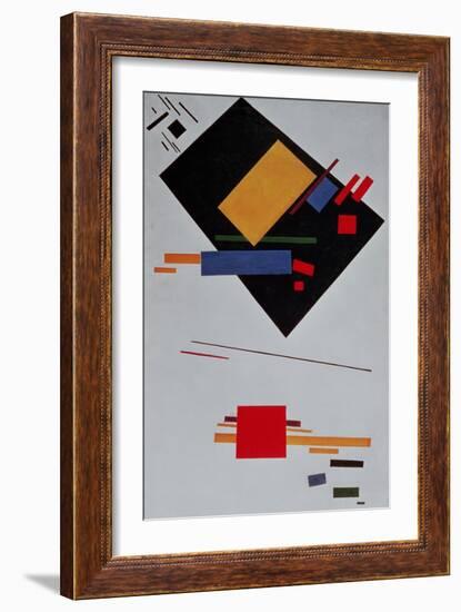 Suprematist Composition, 1915-Kasimir Malevich-Framed Giclee Print