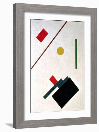 Suprematist Composition, 1915-Kasimir Malevich-Framed Giclee Print