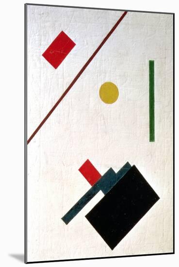 Suprematist Composition, 1915-Kasimir Malevich-Mounted Giclee Print