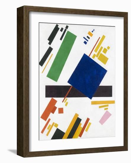 Suprematist Composition by Kazimir Malevich-Kasimir Malevich-Framed Giclee Print