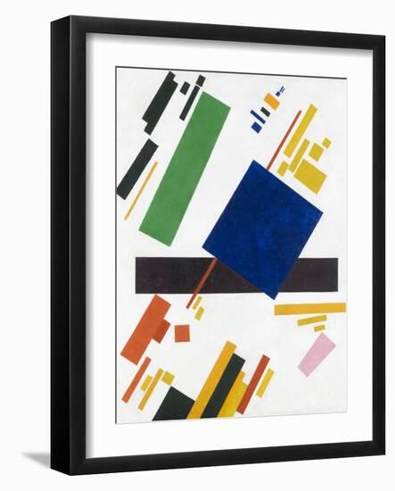 Suprematist Composition by Kazimir Malevich-Kasimir Malevich-Framed Giclee Print