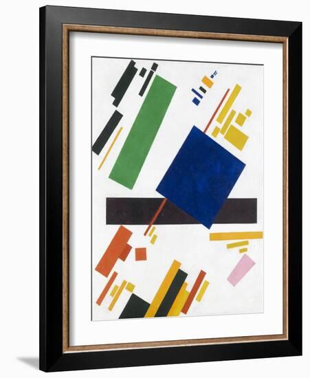 Suprematist Composition by Kazimir Malevich-Kasimir Malevich-Framed Giclee Print