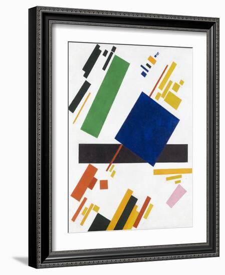 Suprematist Composition by Kazimir Malevich-Kasimir Malevich-Framed Giclee Print