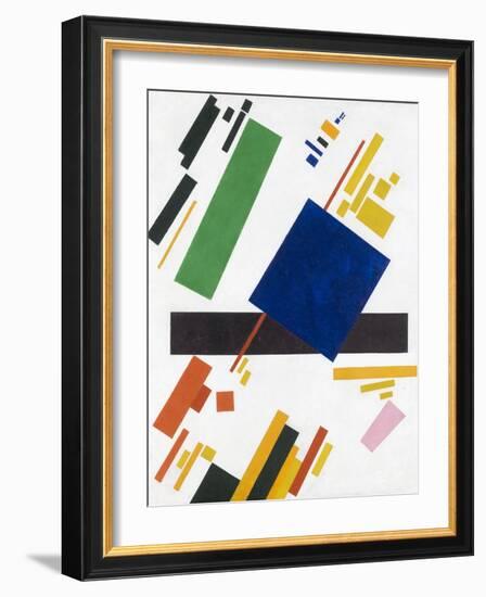 Suprematist Composition by Kazimir Malevich-Kasimir Malevich-Framed Giclee Print