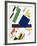 Suprematist Composition by Kazimir Malevich-Kasimir Malevich-Framed Giclee Print