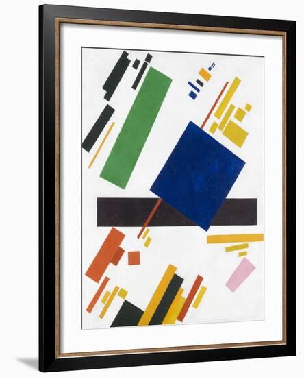 Suprematist Composition by Kazimir Malevich-Kasimir Malevich-Framed Giclee Print