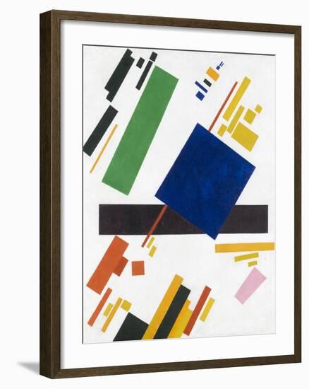 Suprematist Composition by Kazimir Malevich-Kasimir Malevich-Framed Giclee Print