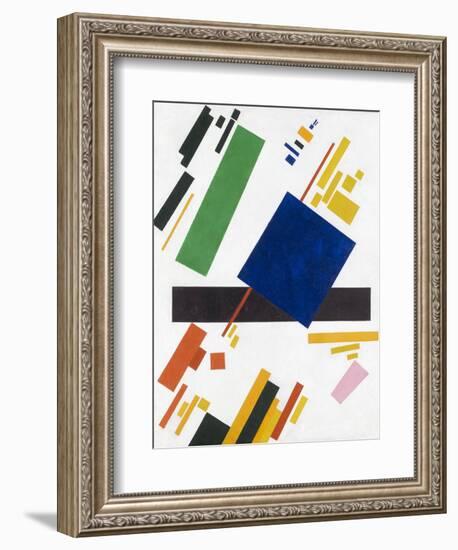 Suprematist Composition by Kazimir Malevich-Kasimir Malevich-Framed Giclee Print