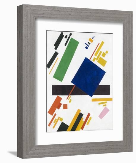 Suprematist Composition by Kazimir Malevich-Kasimir Malevich-Framed Giclee Print